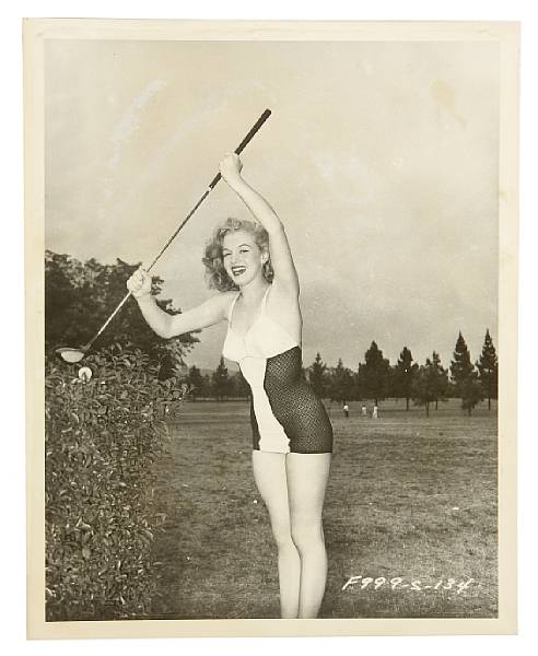 Appraisal: A Marilyn Monroe rare black and white publicity photograph circa