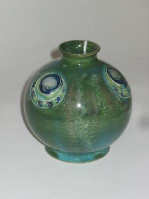 Appraisal: A MOORCROFT POTTERY VASE for Liberty Co of globular form