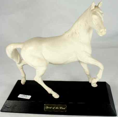 Appraisal: Beswick Spirit of the Wind White Matte on Plynth