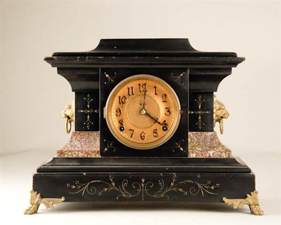 Appraisal: Ingraham Mantel High-top Clock day time and strike H W