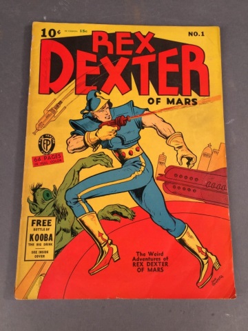 Appraisal: Rex Dexter of Mars Fall Ungraded unrestored Most of these