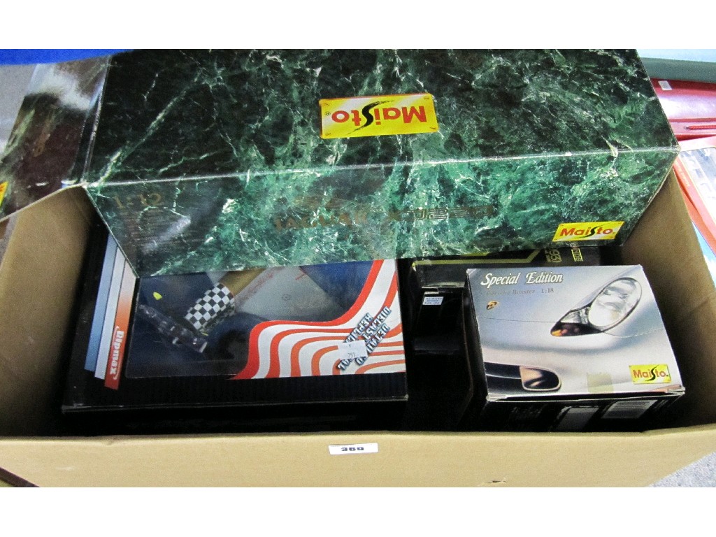 Appraisal: Box of assorted model cars and aeroplanes