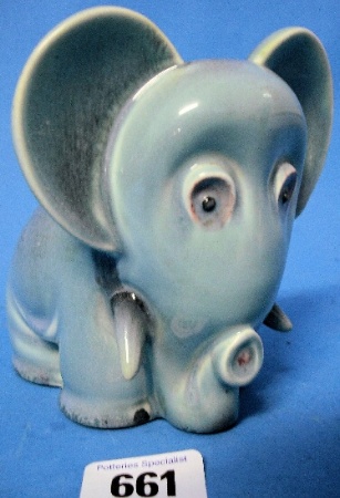 Appraisal: Beswick Early Blue Comical Model of Elephant height cm