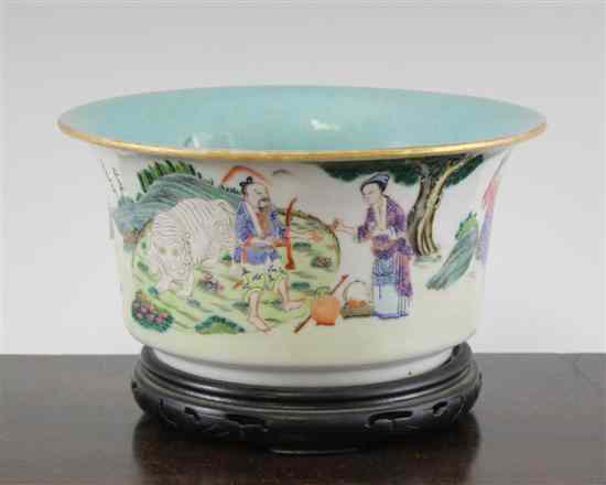 Appraisal: A Chinese famille rose bowl Daoguang mark and of the