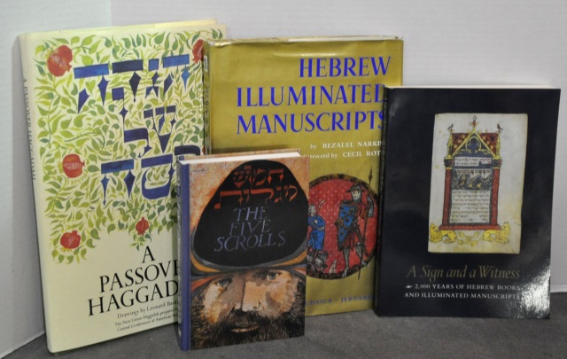 Appraisal: Illustrated Books on Judaica A Passover Haggadah illustrated by Leonard