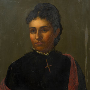 Appraisal: Artist Unknown Late th Century Portrait of a Woman with