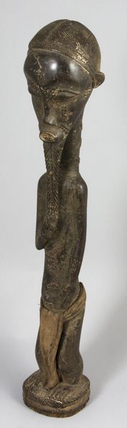 Appraisal: Rare Senoufo-Kiembara Ivory Coast male ancestral wood figure x similar