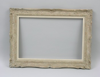 Appraisal: An American Impressionist Picture Frame A - wide picture frame