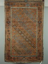 Appraisal: AREA MAT - ' X ' - HAND WOVEN CAUCASIAN