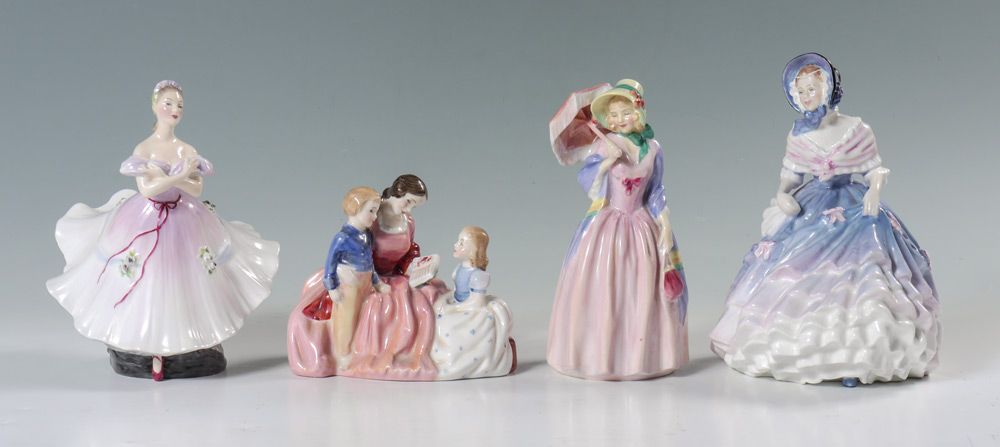 Appraisal: ROYAL DOULTON FIGURINES ''Miss Demure'' HN ''Alice'' HN '' h