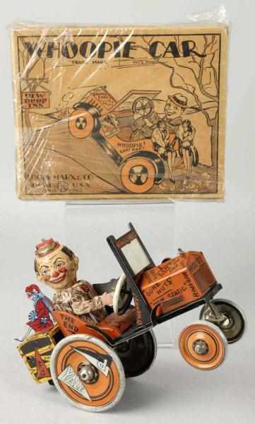 Appraisal: Tin Litho Marx Whoopee Car Wind-Up Toy Description American Working