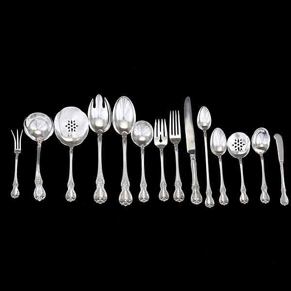 Appraisal: Towle Sterling Silver Flatware American seventy-eight pieces of sterling silver