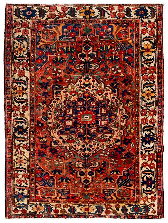 Appraisal: A Malayer Wool Rug feet inches x feet inches A