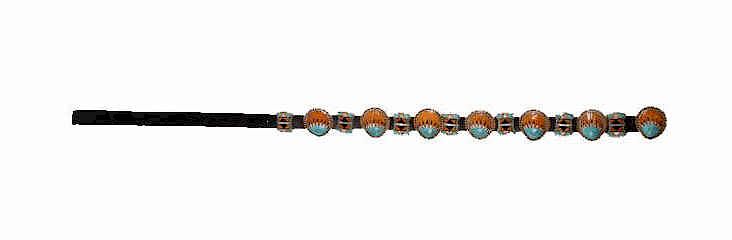 Appraisal: Signed Navajo Spiny Oyster Turquoise Concho Belt For your consideration