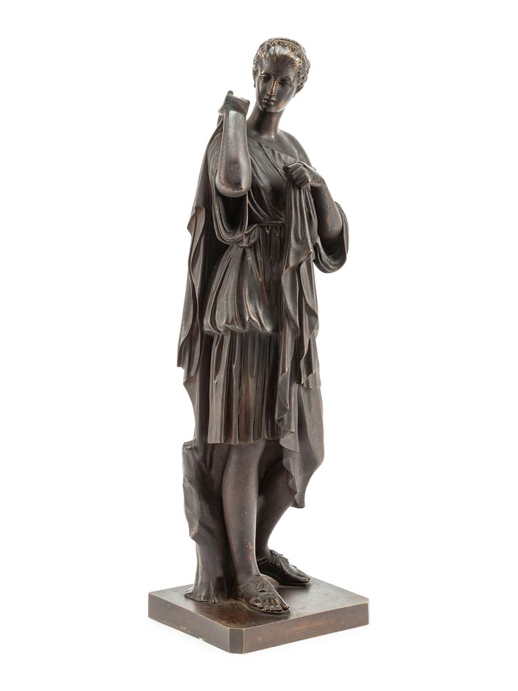 Appraisal: A Continental Bronze Classical Figure A Continental Bronze Classical Figure