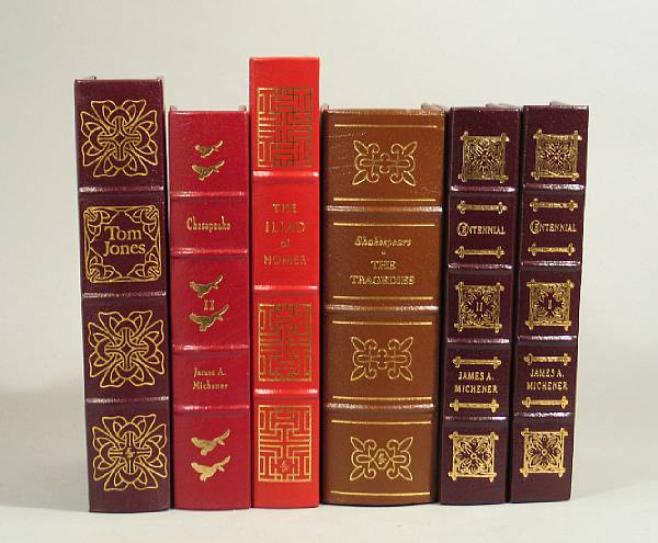 Appraisal: BINDINGS vols from the Easton Press including Steinbeck John Of