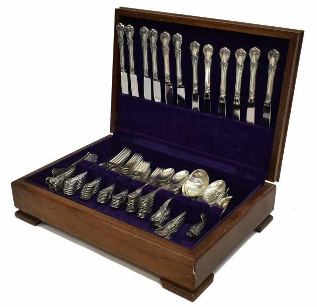 Appraisal: set of Towle sterling silver flatware service Old Master pattern