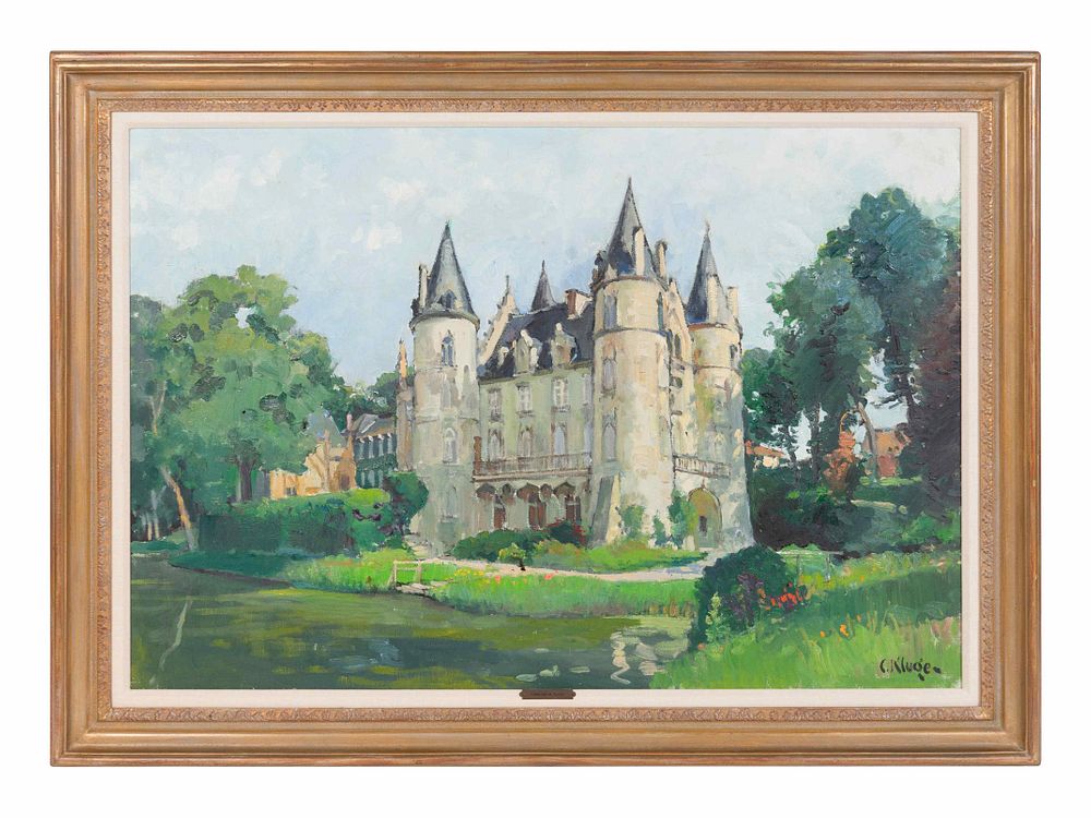 Appraisal: Constantin Kluge French Russian - Le Chateau de Mont-l Eveque