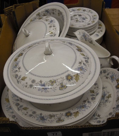 Appraisal: A Ridgway China Dinner Set in the Melisande design