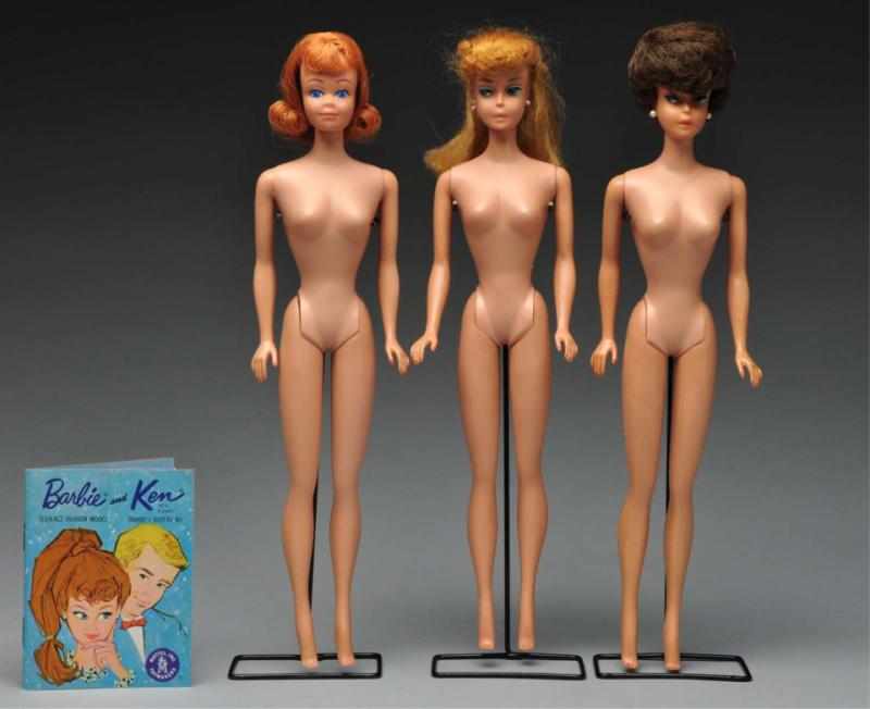 Appraisal: Lot of Early s Barbie Midge Dolls Description This lot