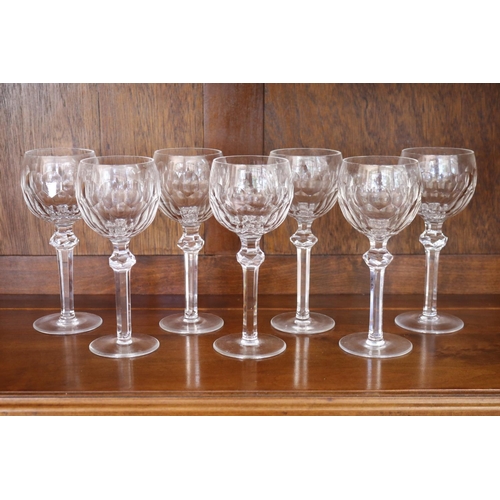 Appraisal: Set of seven Waterford glasses each approx cm H