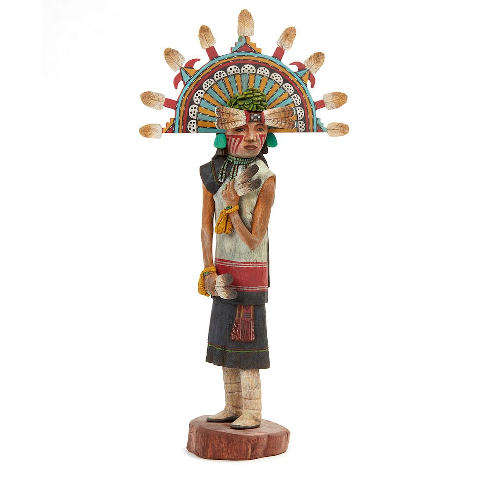 Appraisal: Hopi Butterfly Maiden Kachina Palhik Mana Danny Lanza Bahniptewa Hopi