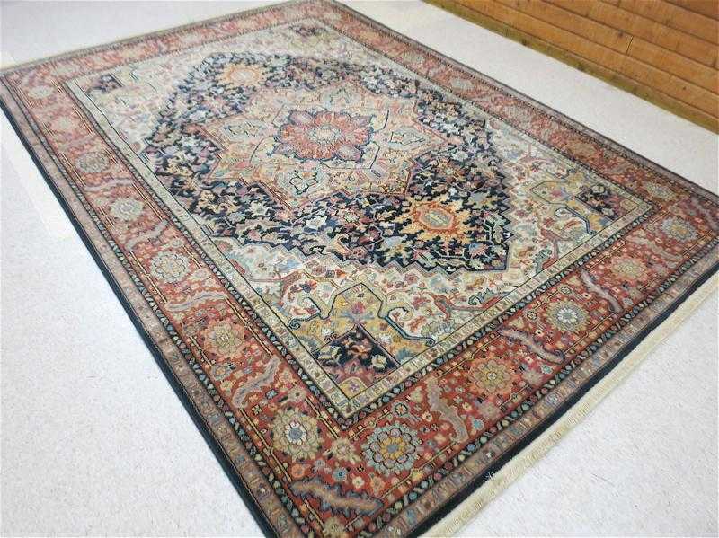 Appraisal: KARASTAN AMERICAN ORIENTAL CARPET Heriz pattern machine loomed Karastan labeled