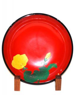 Appraisal: A Japanese Red Lacquer Bowl Okinawa From the Collection of