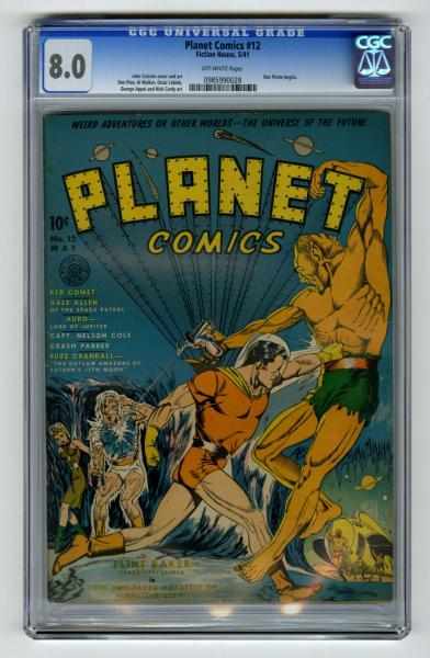 Appraisal: Planet Comics CGC Fiction House Click for full description