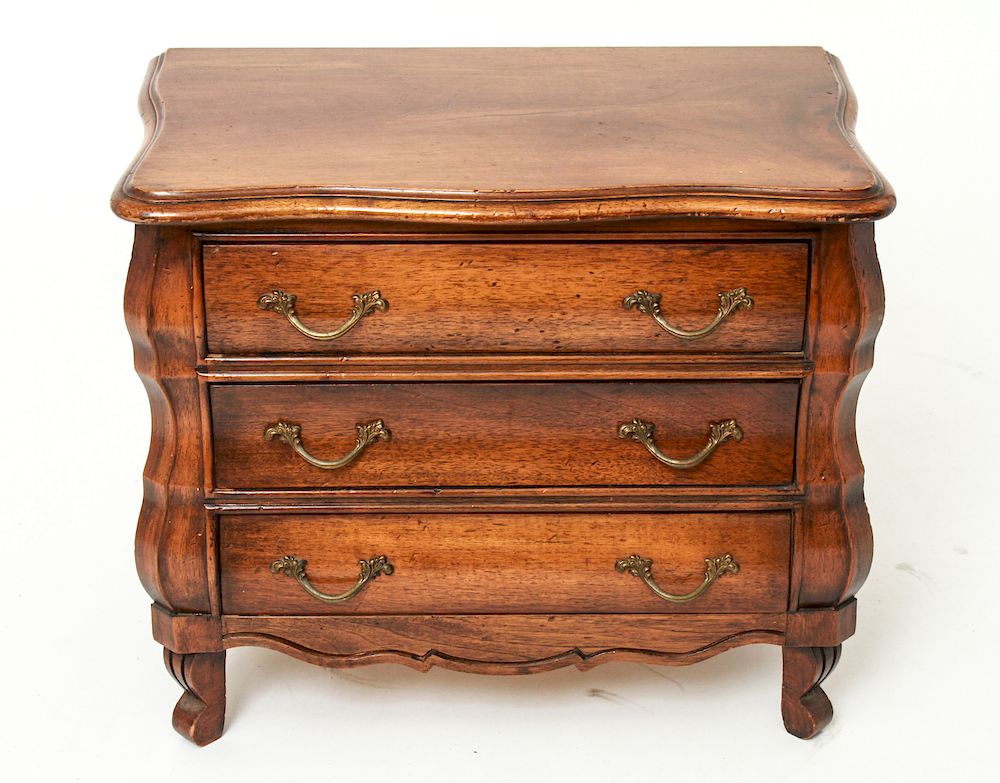 Appraisal: French Provincial Style Mini Commode w Drawers French Provincial style