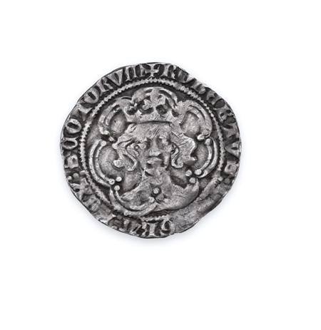 Appraisal: Robert III heavy coinage - groat S slightly irregular flan