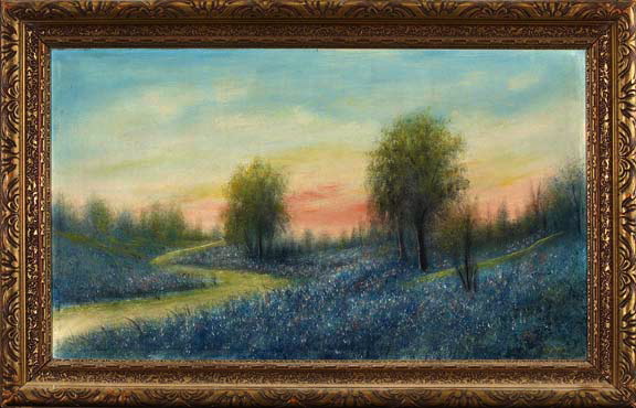 Appraisal: Will Ousley American Louisiana - Creek Winding Through a Meadow