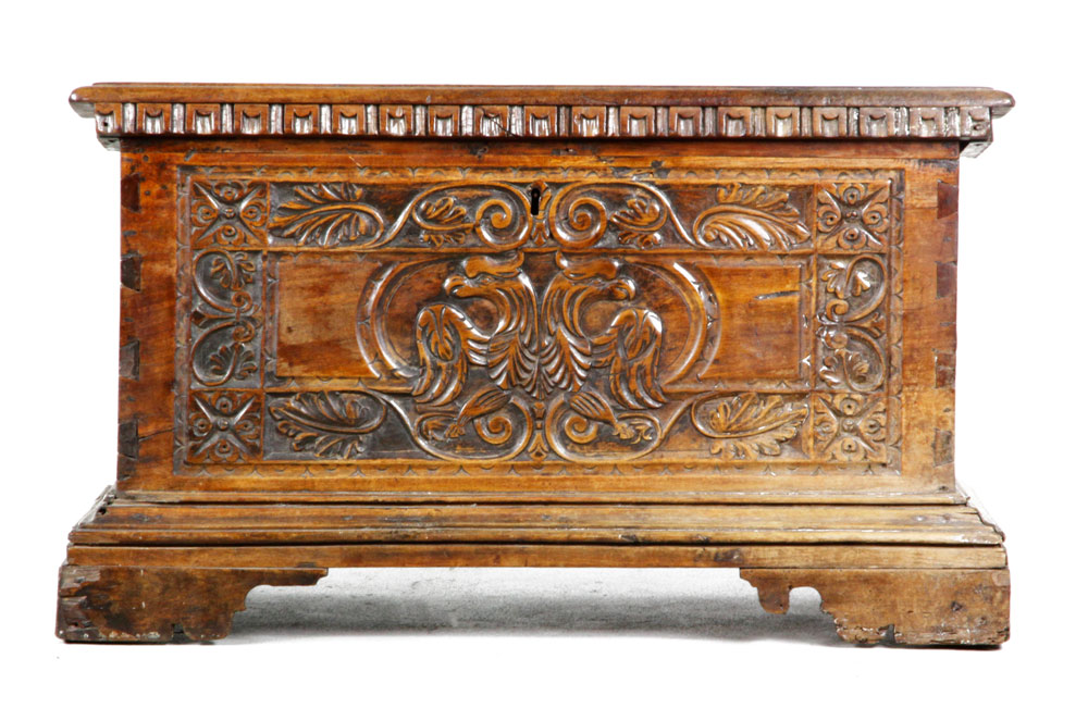 Appraisal: - th th C Spanish Colonial Chest th or th