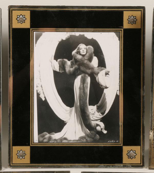 Appraisal: Five Art Deco frames including various Hollywood stars studio photos