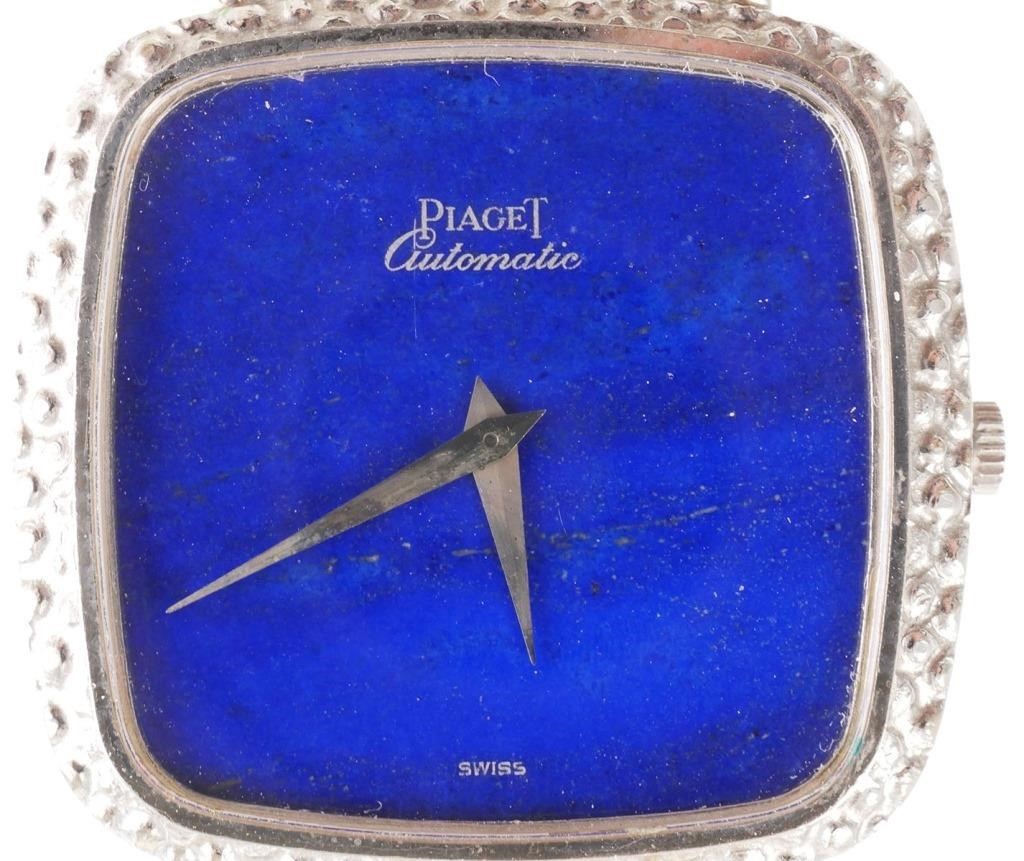 Appraisal: VINTAGE PIAGET AUTOMATIC K LAPIS LADIES WATCHPiaget Swiss K white