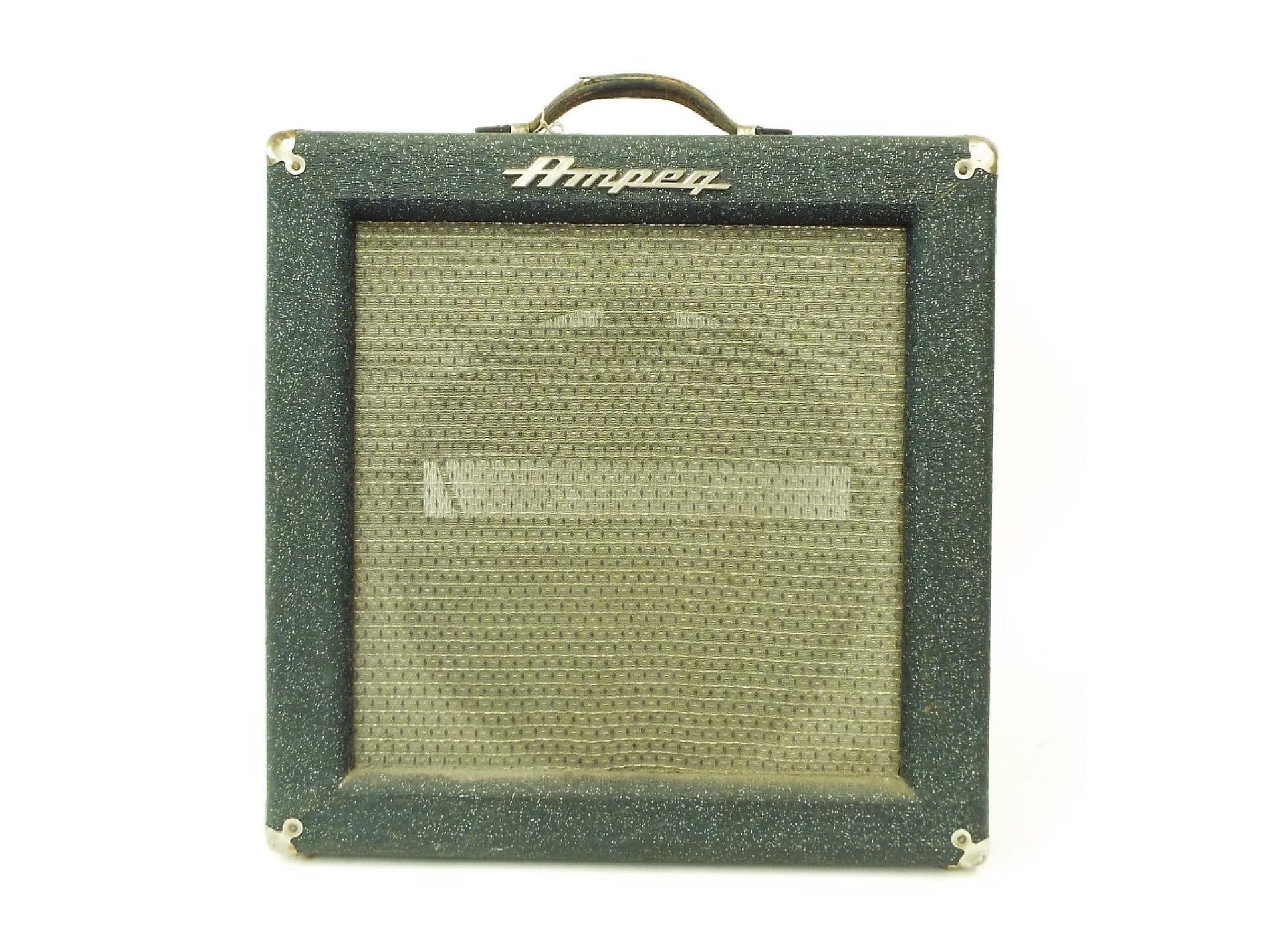 Appraisal: Ampeg M- amplifier for spares repairs ser no missing speaker