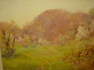 Appraisal: CUTHBERT RIGBY Gilbert Scarr Ambleside signed and dated x gilt