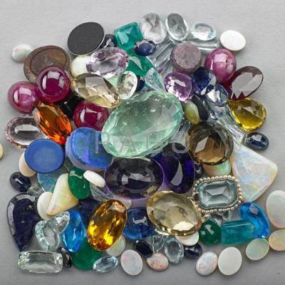 Appraisal: COLLECTION OF ASSORTED UNMOUNTED GEMSTONES Approx cts includes but not