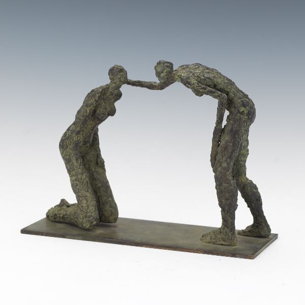 Appraisal: H JEUSSE BRONZE SCULPTURE BY FONDERIE CHAPON PARIS x x