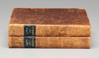 Appraisal: Two volumes William Johnson Sketches of the Life and Correspondence