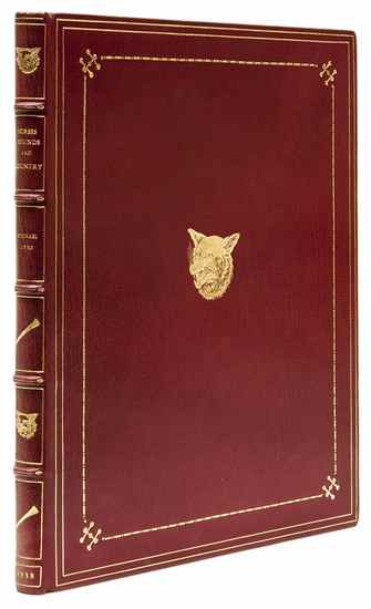 Appraisal: Lyne Michael Horses Hounds and Country number of specially-bound copies