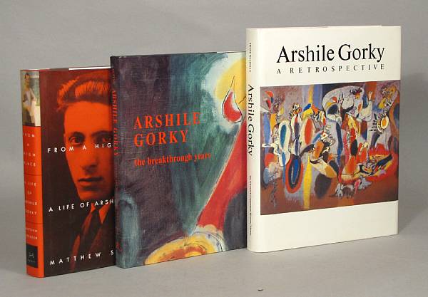 Appraisal: GORKY ARSHILE Approx vols including Waldman Diane Arshile Gorky -