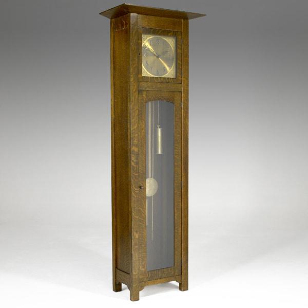 Appraisal: STICKLEY BROTHERS Attr Tall case clockUnmarked x x