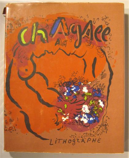 Appraisal: vol Chagall Marc The Lithographs of Chagall Monte Carlo Andre