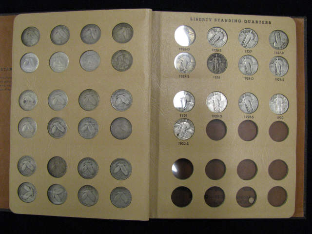 Appraisal: Complete Set of Standing Liberty Quarters - all mints no