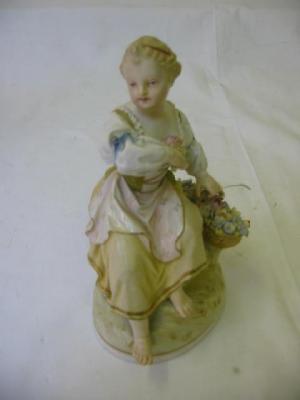 Appraisal: A K P M BERLIN PORCELAIN FIGURE modelled as a