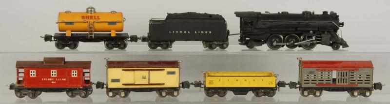 Appraisal: Lionel O-Gauge No Freight Train Set Description American Pre-war Tinplate