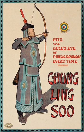 Appraisal: CHUNG LING SOO Chung Ling Soo Hits the Bull's Eye