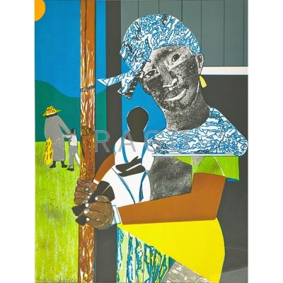 Appraisal: Romare Bearden American - Come Sunday - Mother and Child