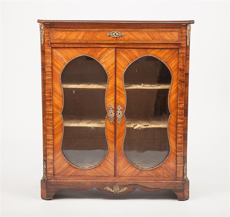 Appraisal: Napoleon III Ormolu-Mounted Kingwood Two-Door Cabinet x x in Estimate